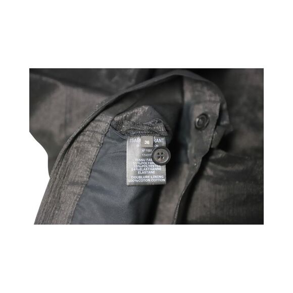 Pre Loved Isabel Marant Vintage Isabel Marant Shimmering Skinny Pants in Black - Picture 4 of 4